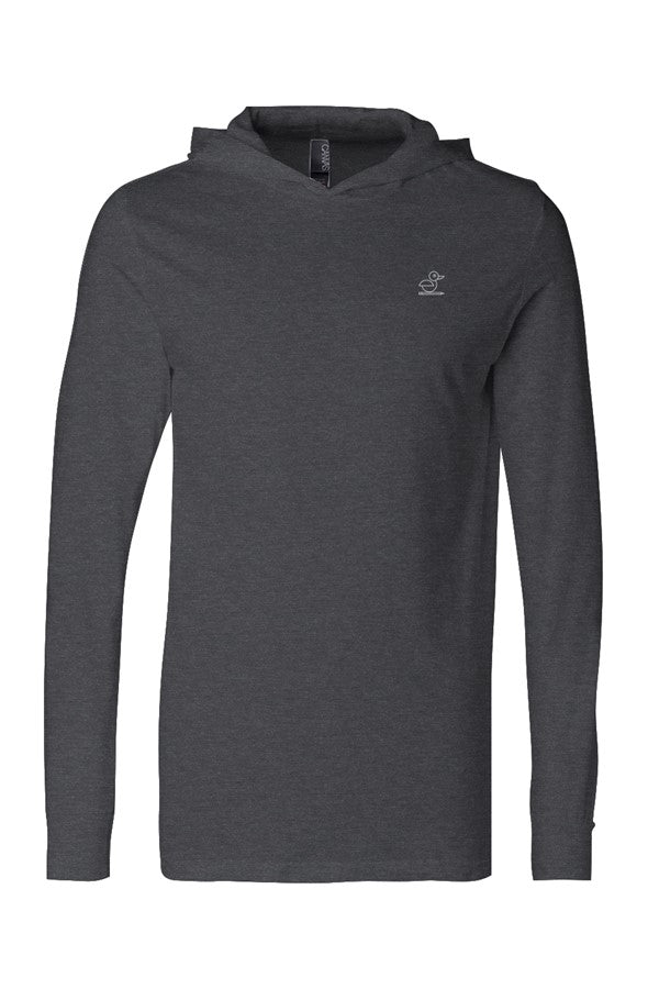 Jersey Hooded Long Sleeve Tee