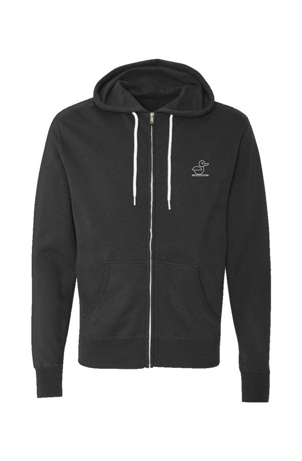 Unisex Lightweight Full Zip Hoodie