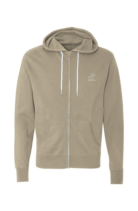 Unisex Lightweight Full Zip Hoodie