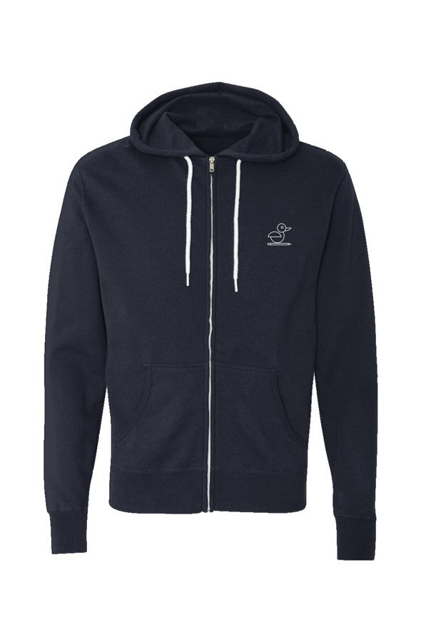 Unisex Lightweight Full Zip Hoodie