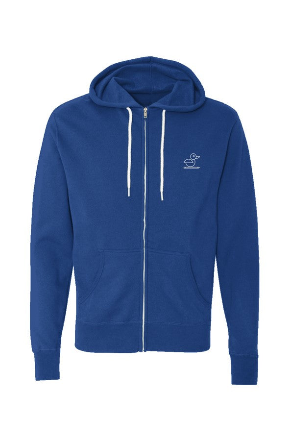 Unisex Lightweight Full Zip Hoodie