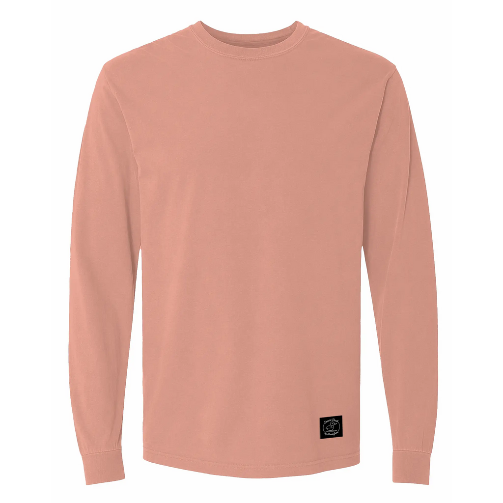 Pigment Dyed Heavyweight Long Sleeve T Shirt